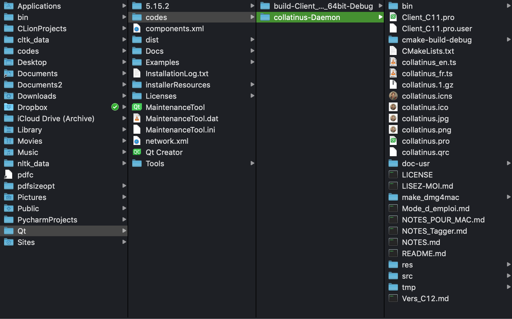 configure qt creartor for mac